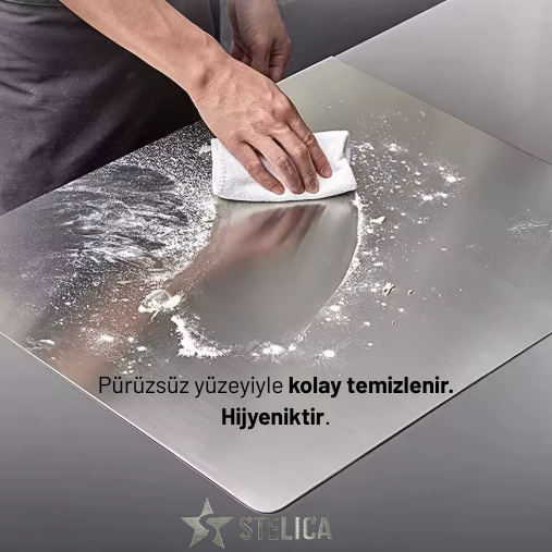 L Tipi Paslanmaz Çelik Doğrama İstasyonu